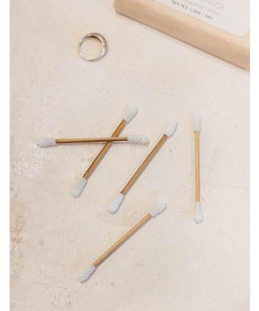 Zero Waste Reusable Cotton Swabs 4 Pack | Eco-Friendly Vegan Q-tips for Ear Cleaning Makeup Removal & Baby Care | Plastic Free Sustainable Solutions by Elevated Earth Healing - Buy Online on GoSupps.com