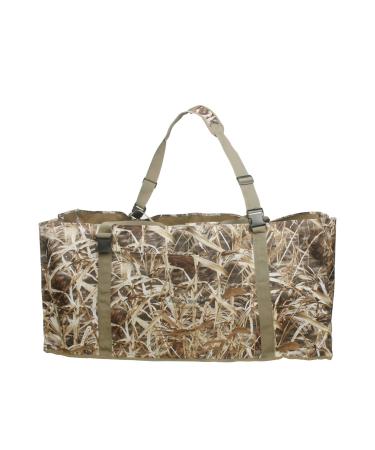 AUSCAMOTEK 12 Slot Duck Decoys Bag with Waterfowl Hunting Blind Camouflage Printing