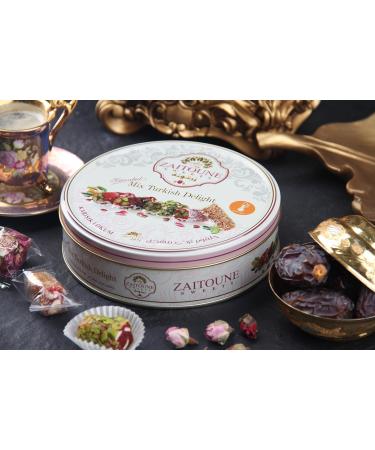 Zaitoune Premium Turkish Delight - Handcrafted from Turkey with Authentic Flavor - Perfect for Dessert Snack or Gift 250G - Buy Online on GoSupps.com