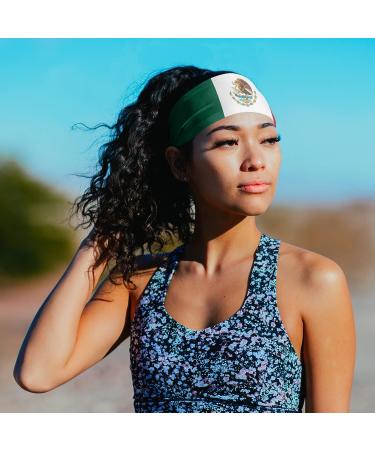 Suddora Mexico Country Flag Tapered Headband - Sports & National Team Accessories - Buy Online on GoSupps.com