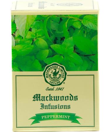 MACKWOODS PEPPERMINT HERBAL INFUSION IN 25 ENVELOPED TEA BAGS - Buy Online on GoSupps.com