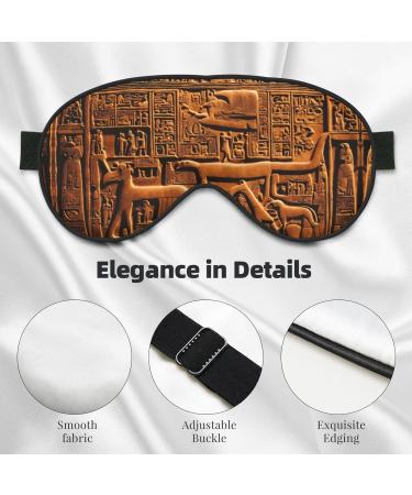 SSIMOO Native American Soft Sleep Eye Mask | Breathable Eye Patch for Women | Perfect Travel & Relaxation Accessory - Black - Buy Online on GoSupps.com