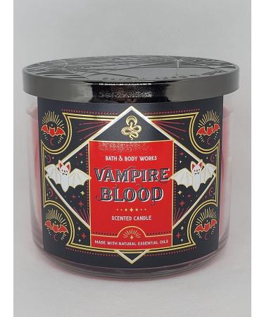 Buy Bath & Body Works Vampire Blood 3-Wick Candle - 14.5 oz Essential Oils - 2021 Halloween Edition - International Shipping Available - Buy Online on GoSupps.com