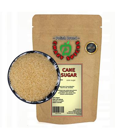 CRAZY SPICES cane sugar | 500 g | unrefined brown sugar | for cooking | natural | Brown Sugar 500 g (1 pack)