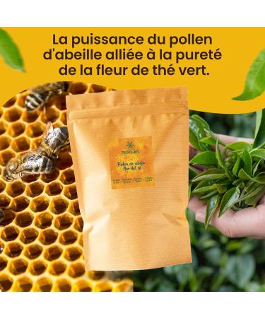 Propol-mel Pollen de Th 100% Naturel. 500 grammes Pollen de Th Sans R sidus. Source de Prot ines d Acides Amin s de Lipides de Vitamines et de Min raux. - Buy Online on GoSupps.com