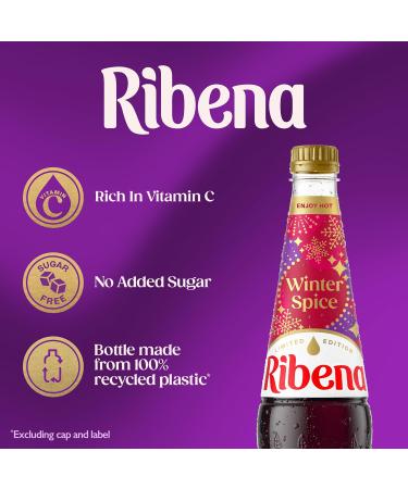 Ribena No Added Sugar Winter Spice Courge concentr e 850 ml - Buy Online on GoSupps.com