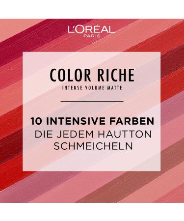 L'Or al Paris Color Riche Intense Volume Matte Lipstick 241 Le Coral Irreverent - Powdery Matte Finish & 16-Hour Wear 1.8g (1 Pack) - Shop Internationally! - Buy Online on GoSupps.com