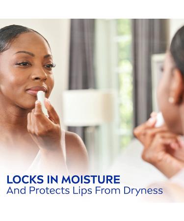 NIVEA Moisture Lip Care Balm Stick with Shea Butter, Jojoba Oil & Avocado Oil 0.17 Oz (Pack of 4) - Buy Online on GoSupps.com