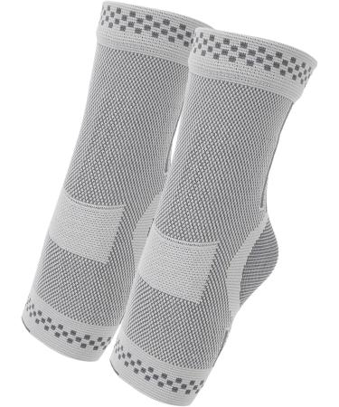 Ankle Brace Compression Sleeve - High Flexibility Compression Socks for Soccer | Breathable & Portable | 1 Pair - Buy Online on GoSupps.com