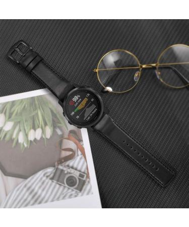 Trumir Leather Replacement Band for Garmin Fenix 7S Pro/6S - 20mm Quick Release Watch Bracelet - Buy Online on GoSupps.com