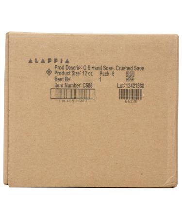 Buy ALAFFIA Good Soap Crushed Sage Hand Soap - Natural Eco-Friendly 12 oz | International Shipping Available - Buy Online on GoSupps.com