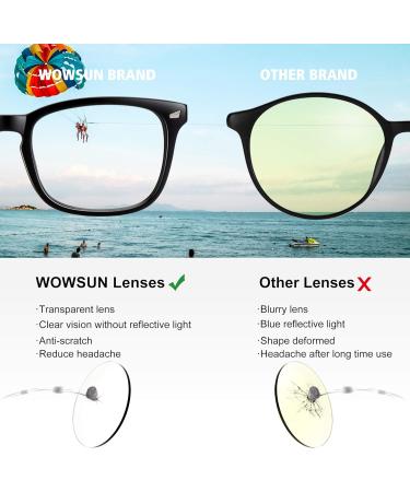 Buy Unisex Blue Light Filter Glasses - Nerd Style Non-Prescription Clear Lens in Black Clear and Pink - Buy Online on GoSupps.com