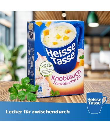 Hot Cup French Garlic Soup - Ready in 2 Minutes | Just Add Hot Water | Perfect Soup Snack (12 Pack) - Buy Online on GoSupps.com