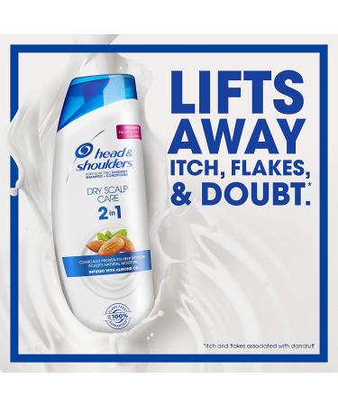 Head and Shoulders Dry Scalp Care 2-in-1 Shampoo & Conditioner 23.7 fl oz - Anti-Dandruff Treatment - Buy Online on GoSupps.com