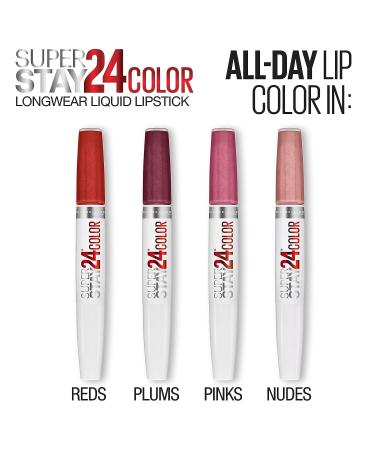 Maybelline SuperStay 24-Hour Liquid Lipstick in Extreme Aubergine 270 - 1 Count - Buy Online on GoSupps.com