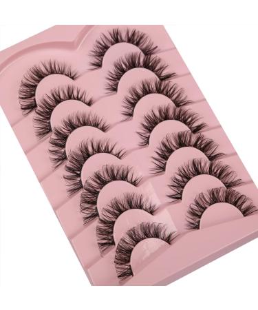 Pooplunch Cat Eye Cluster Lash Flares Extension DIY Kit - 7 Pairs Faux Mink False Eyelashes Multipack - Buy Online on GoSupps.com