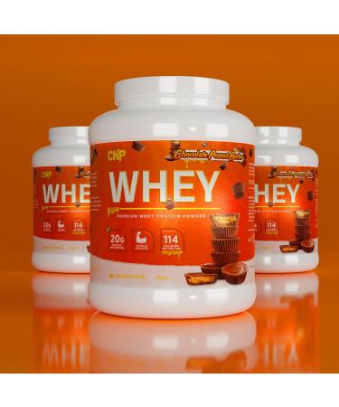  CNP Professional CNP Professional Premium Whey Protein Powder 2 kg and 900 g 21 g of protein low carbohydrate easy to digest 66/30 servings vegetarian halal 12 flavors - Buy Online on GoSupps.com