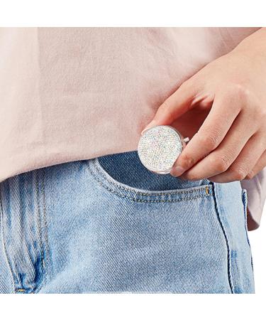 Shiny Diamonds Pill Box - Travel 3 Compartment Organizer for Vitamins Fish Oils & Supplements | Ideal Medicine Storage Solution - Buy Online on GoSupps.com
