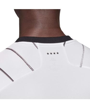 adidas Men's DFB TR Jsy T-Shirt XL - Stylish White/Black Soccer Tee for International Shipping - Buy Online on GoSupps.com