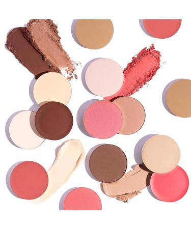 CHADO Shadows & Lights Contouring Powder Refills | Chocolate 94 | Cruelty-Free Multifunctional Palette Refills for All Skin Types | Shop Internationally - Buy Online on GoSupps.com