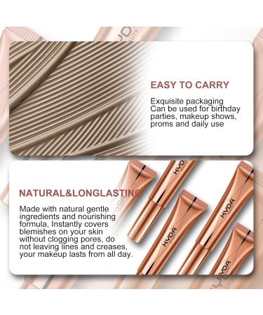 KYDA Contour Beauty Wand Liquid Face Concealer - High Coverage Concealing Cushion with Natural Matte Finish - Long Lasting & Silky Stick - #02 Light Medium 18.00 ml - Buy Online on GoSupps.com