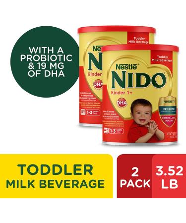 Nestle NIDO Kinder 1+ Toddler Milk Beverage - Nutritious Milk Drink for Growing Toddlers - Buy Online on GoSupps.com