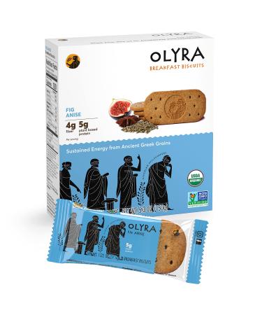 Olyra Organic Fig Anise Breakfast Biscuits, 5.3 OZ Fig Anise 5.3 Ounce (Pack of 1) - Buy Online on GoSupps.com