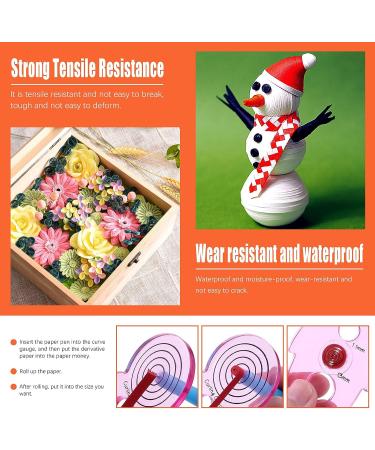 Tanstic Paper Quilling Kit - 64Pcs, 45 Colors, 900 Strips - DIY Handcraft Set for Beginners - Buy Online on GoSupps.com