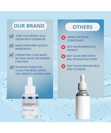 Venamine Pure Hyaluronic Acid Serum with Vitamin B5 - Anti-Aging Wrinkle Repair Face Serum - Korean Skincare 30ml - Buy Online on GoSupps.com