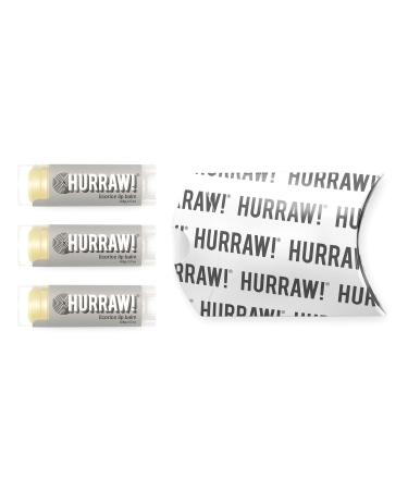 Organic Licorice Lip Balm 3 Pack by Hurraw! - Vegan, Cruelty-Free & Gluten-Free - Made in USA - Buy Online on GoSupps.com
