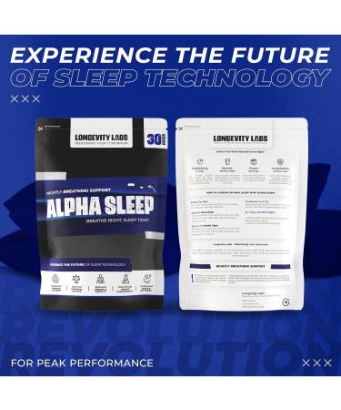 Alpha Sleep Mouth Tape and Nasal Strips for Men - Anti Snoring Aid - Lasts All Night - Instant Results - 12 Month Supply - Buy Online on GoSupps.com