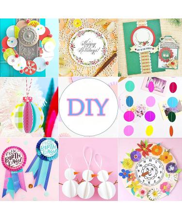 1/2 inch Circle Punch - Handmade Paper Punch - Candy Color - EVA Craft Lever Punch - Buy Online on GoSupps.com