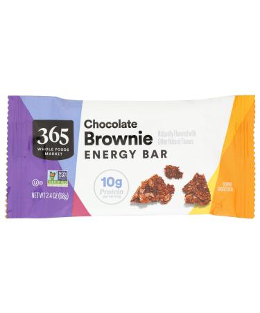 365 by Whole Foods Market Chocolate Brownie Energy Bar 2.4 Ounce