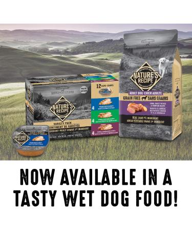 Nature s Recipe Adult Grain Free Lamb Sweet Potato & Pumpkin Recipe Dog Food 1.8 kg (Pack of 4) Lamb Sweet Potato & Pumpkin 450 g (Pack of 4) - Buy Online on GoSupps.com