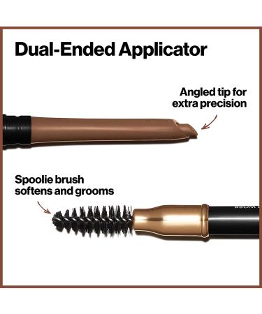 Revlon ColorStay Brow Pencil 210 Soft Brown - 0.012 oz | Long-Lasting & Smudge-Proof - Buy Online on GoSupps.com