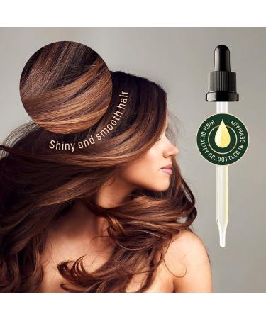 Rosemary Hair Oil with Castor Oil Biotin & Vitamin E - Strengthening Scalp Treatment for Healthy Hair Growth - Buy Online on GoSupps.com