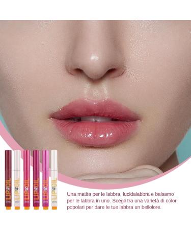  Whnbuij Click Lip Pen - Moisturizing Lip Pen Click Lip Balm Pen - Lip Plumping Lip Pen | Set of 6 Moisturizing Lipsticks for Gloss - Buy Online on GoSupps.com