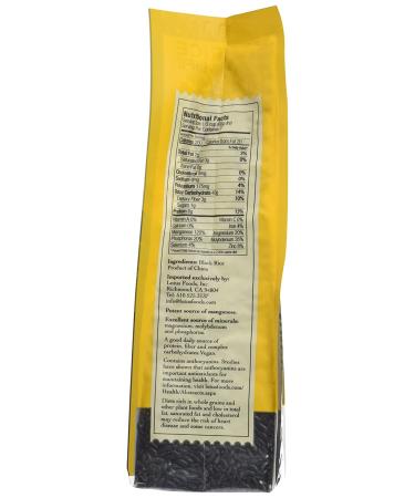 Lotus Foods Forbidden Rice 15 oz | Organic Black Rice for Healthy Meals - Buy Online on GoSupps.com