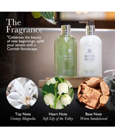 Molton Brown Lily & Magnolia Blossom Bath & Shower Gel 300 ml New Version - Buy Online on GoSupps.com