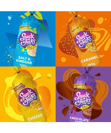 Buy Snack a Jacks Caramel Rice Cakes 159g | Delicious & Crunchy Treats for All | International Shipping Available - Buy Online on GoSupps.com