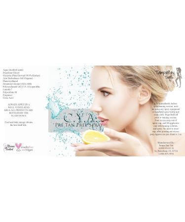 Shop CYA Pre Tan Sunless Airbrush Spray - 8 oz Tanning Prep for Flawless Bronze | International Shipping Available - Buy Online on GoSupps.com