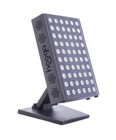 Hooga Red Light Therapy 660nm 850nm Red Near Infrared, Dual Chip Flicker Free LEDs, PRO Series, Adjustable Stand, 60 LEDs, Clinical Grade for Energy, Pain, Skin, Recovery, Performance. HGPRO300. 1 Count (Pack of 1)