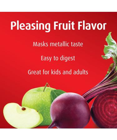 h bner Iron Vital Liquid Iron Supply Plus Vitamin C Dietary Supplement for Adults and Kids Vegan and Gluten-Free Fruit Flavor Box of 20 Packets 10 ml Each 0.34 Fl Oz (Pack of 20) - Buy Online on GoSupps.com