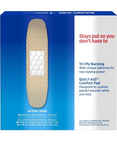 BAND-AID Sheer Strips Assorted 80 Count | Buy Internationally for Fast Shipping - Buy Online on GoSupps.com