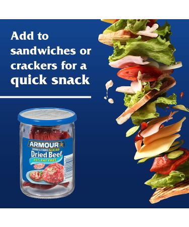 Armour Star Sliced Dried Beef Jarred Meat 2.25 oz - Premium Quality and Convenient Packaging - Buy Online on GoSupps.com