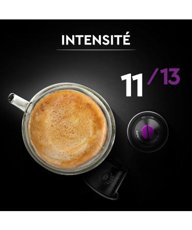 CARTE NOIRE - Powerful Espresso Coffee Capsules No. 11 Compatible with Nespresso - Arabica Coffee - Pack of 10 x 10 Aluminum Capsules - Made in France - Buy Online on GoSupps.com
