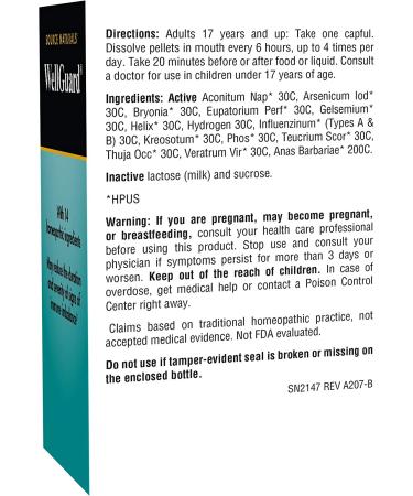 Source Naturals Wellness FluGuard 0.88 oz (25g) 565 Pellets - Immune Support & Cold Relief - Buy Online on GoSupps.com