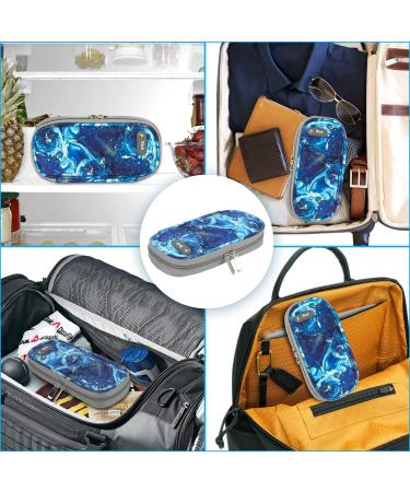 Youshares Insulin Cooling Bag - Travel-Friendly Diabetes Pen Case & Medication Cool Box (Treisand Blue) | Keep Your Insulin Safe & Cold - Buy Online on GoSupps.com