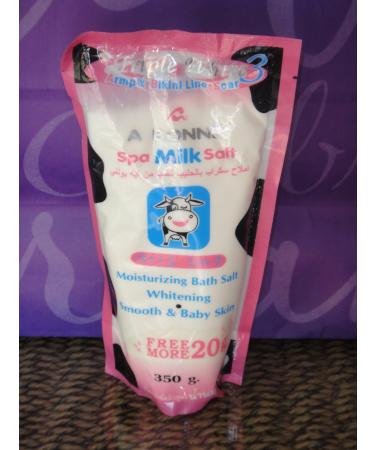 A Bonne SPA Milk Moisturizing Whitening Bath Salts (350 Grams) by A Bonne'