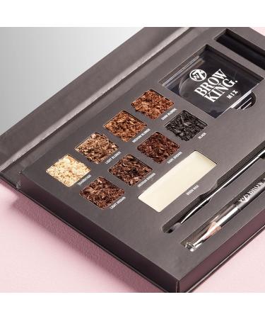 W7 Brow King Ultimate Eyebrow Kit - Professional Brow Shaping, Defining, and Grooming Palette - Buy Online on GoSupps.com